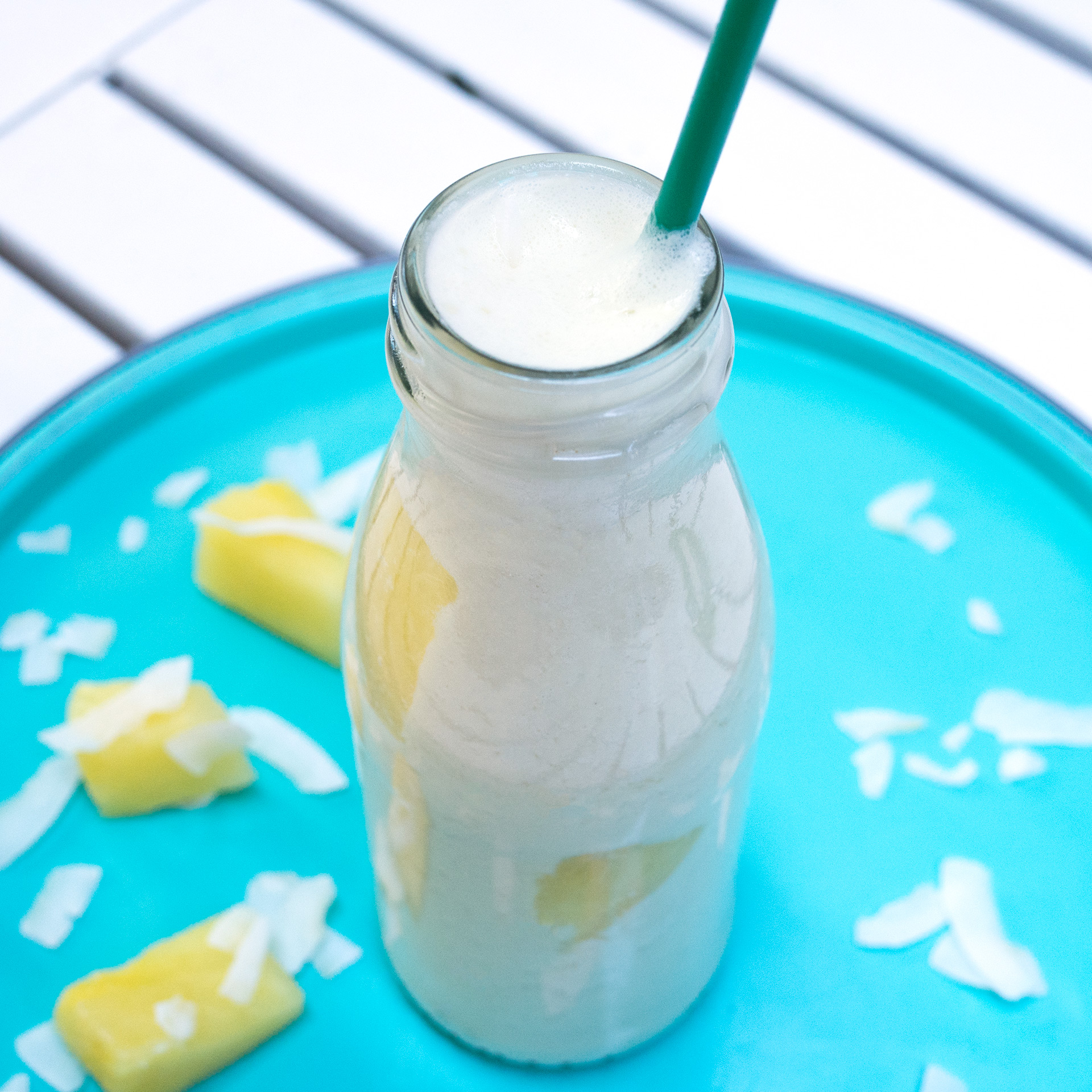 Тропически шейк с ананас/ Tropical pineapple shake Кукуряк