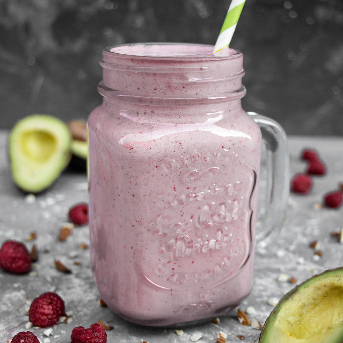 Кето шейк с малини / Raspberry Keto Shake Кукуряк