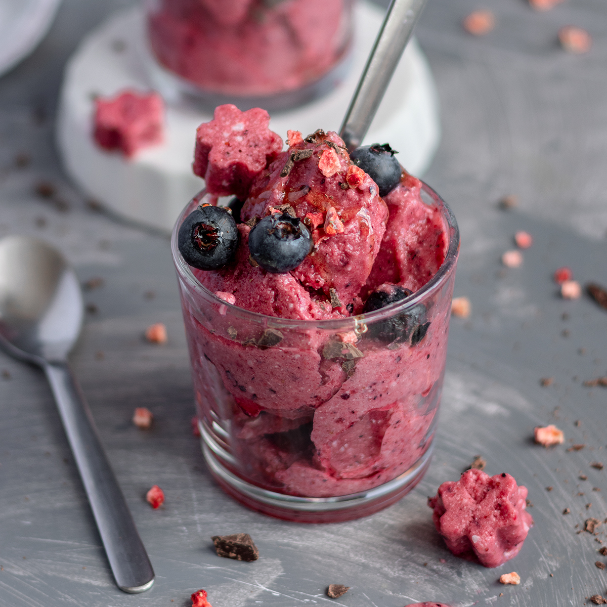 Веган сладолед с горски плодове / Vegan Berry Ice Cream